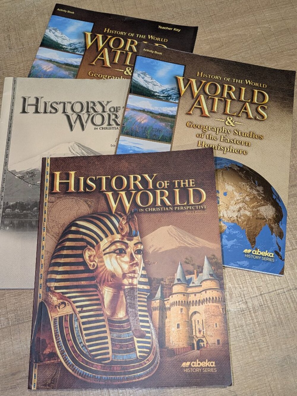 Abeka 7th Grade World History Curriculum Kit